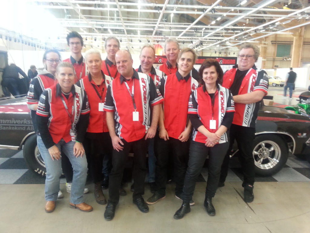 Speedgroup´s crew on BILSPORT Performance & Custom Motorshow 2015. Next week the show is on again!