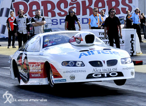 Robin Noréns new ride in Pro Stock, Mats Jacobssons formercar