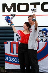 SM1 18 SU 114 JRD finalists. RunnerUp Tomas Nurminen (right) and Winner Kerttu Lehtonen. KR540